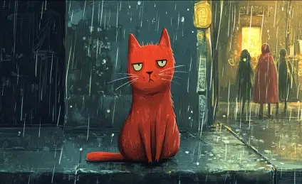 Рыжик под дождём: история о надежде