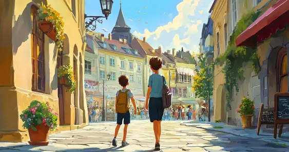 Мишка учится справляться с обидчиками