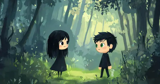 Лика и Ник против бандитов