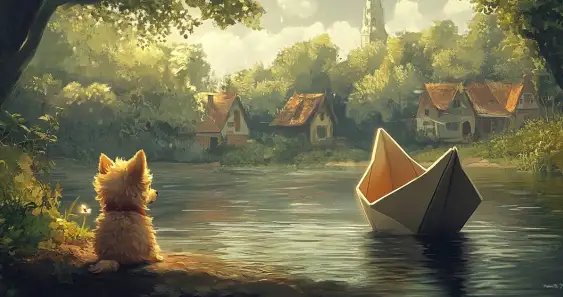 Бумажный Кораблик в поисках друга для доброго волшебника