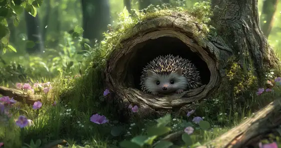 Колючка и Волшебный Камешек: сила дружбы