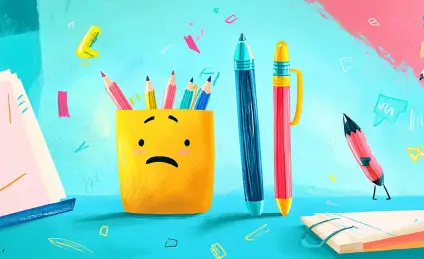 Как Ручка с Карандашиком поспорили