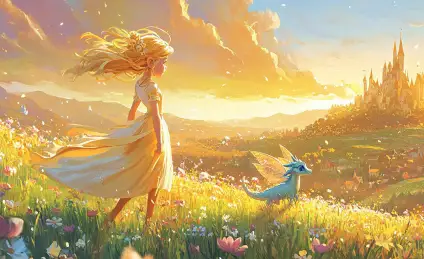 Сказка о принцессе Златке и дракончике Бриллианте