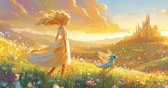 Сказка о принцессе Златке и дракончике Бриллианте