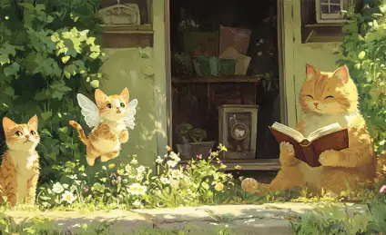 Как Пушинка научилась летать