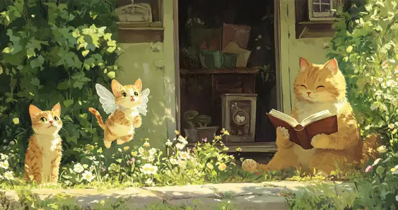 Как Пушинка научилась летать