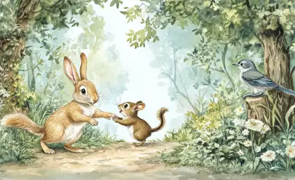 Сказка про злость Зайца, и как он с ней справился