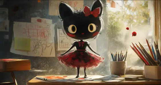 Как Клякса нашла своё место в мире