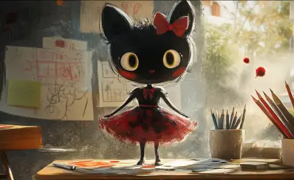 Как Клякса нашла своё место в мире