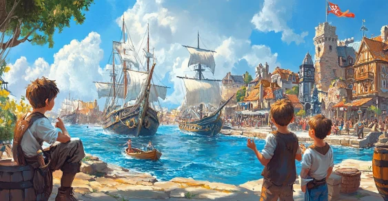 Как ребята морской праздник спасли