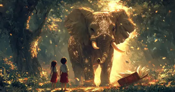 Тоня и её волшебный слон