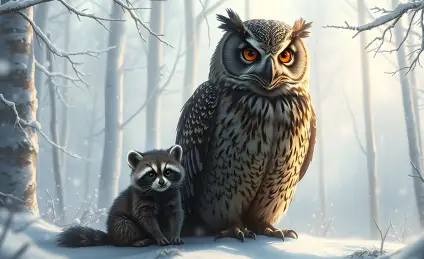 Енотик Рори и ценный урок от Филина