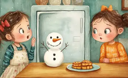 Как спасти снеговика?