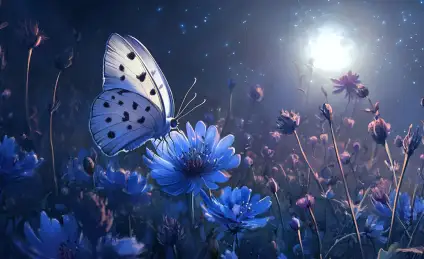 История мотылька и лунного цветка