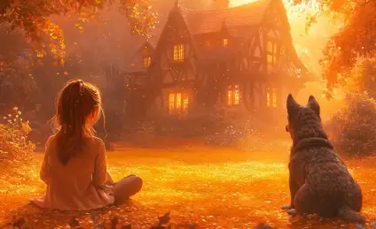 Сказка про Лизу и таинственную собаку, которая пришла на помощь