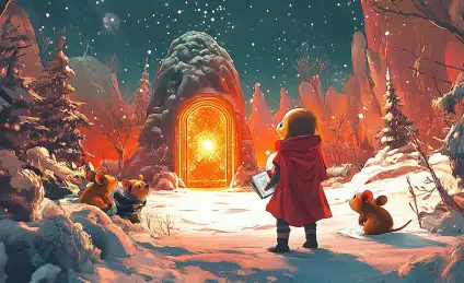 Мышата и дверь в зачарованный лес