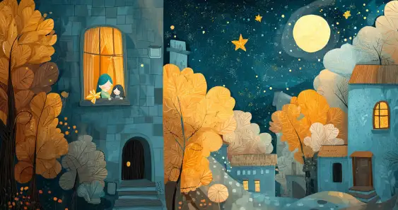 Колыбельная лунного света, или сказка о заботливой Луне