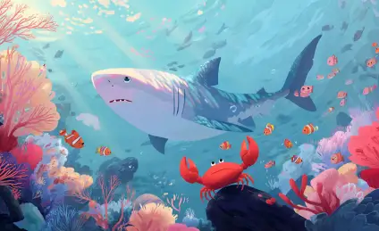 Акула Бриса и подводные друзья