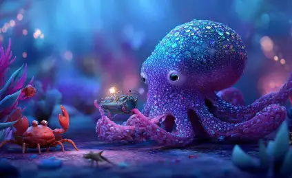 Осьминог Октавиус и секретное изобретение