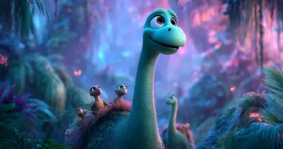 ДлинноШея и тайна высоких листьев