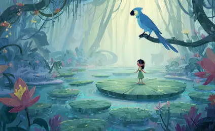 Маленькая девочка в большой Амазонии