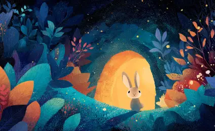 Зайчонок, который не побоялся