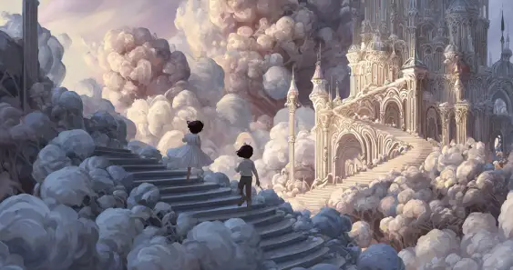 Приключение Лизы в стране облаков