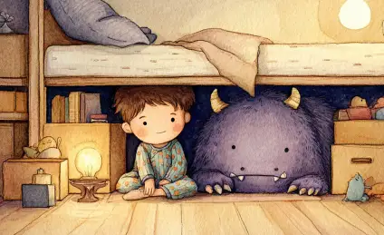 Мой друг, который боится темноты