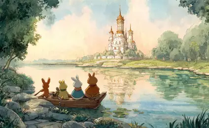 Четыре друга и Квадратный остров