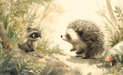 Ёжик, енотик и тёплое «можно»