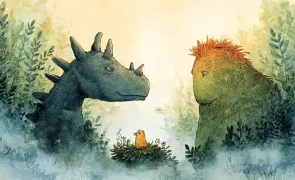 Туманный дракон и монстр