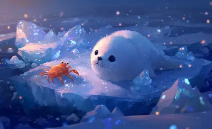 Снежок и тайна серебристых льдин