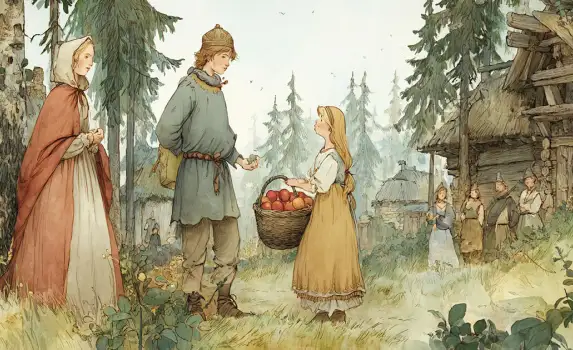 Сказка про Марью и Принца на белом коне