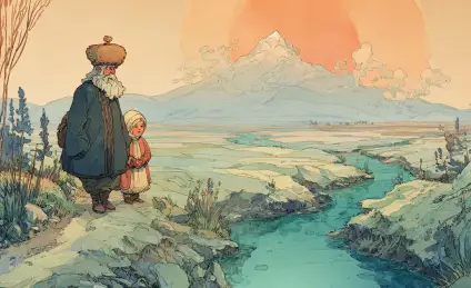 Сказ про охотника Пантелея и реку