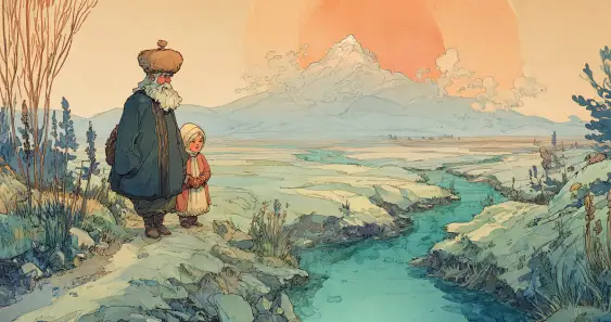 Сказ про охотника Пантелея и реку