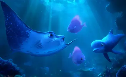 Скат Скай и Кристалл Глубин