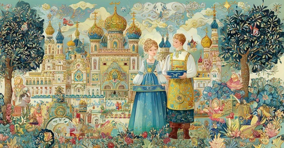 Сказ о мандариновом саде и сметливом пареньке