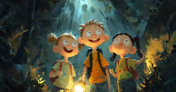 Дети-шпионы и сказка о Змеиной пещере