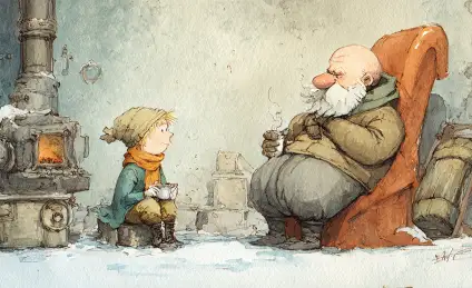 Ночной гость у храма