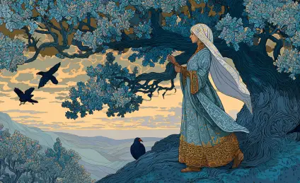 Сказ про ворона чёрного да девицу горделивую