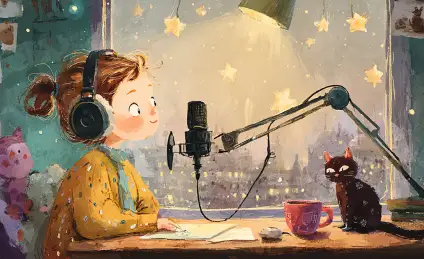 Малышка Рита — радиоведущая