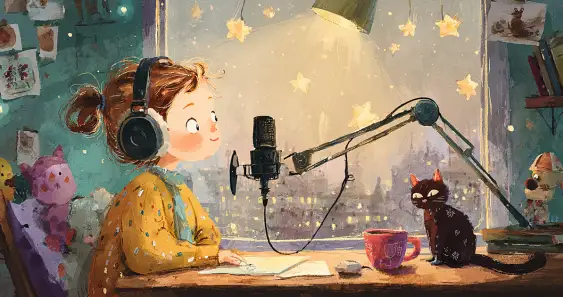 Малышка Рита — радиоведущая