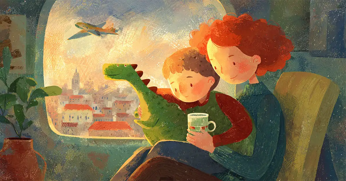 Секрет волшебного какао, или как подготовить ребёнка к первому полёту