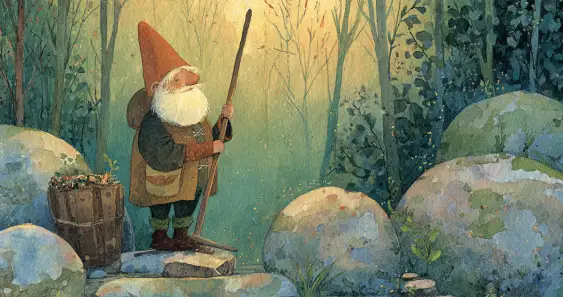 Как гномик Василёк научился не ругаться