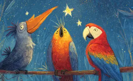 Шанти, Кора и Рико. Созвездие дружбы