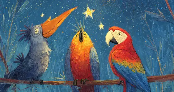 Шанти, Кора и Рико. Созвездие дружбы