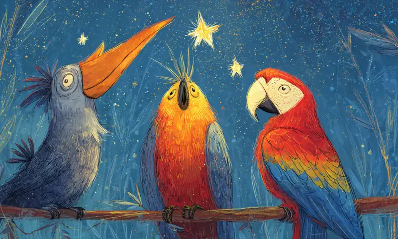 Шанти, Кора и Рико. Созвездие дружбы