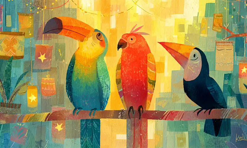 Шанти, Кора и Рико. Когда зажигаются звезды