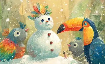 Шанти, Кора и Рико. Тропический снеговик