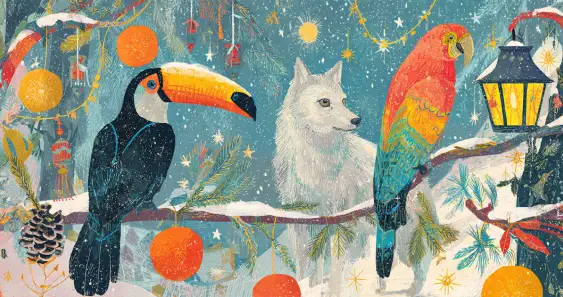 Шанти, Кора и Рико. Северные гости